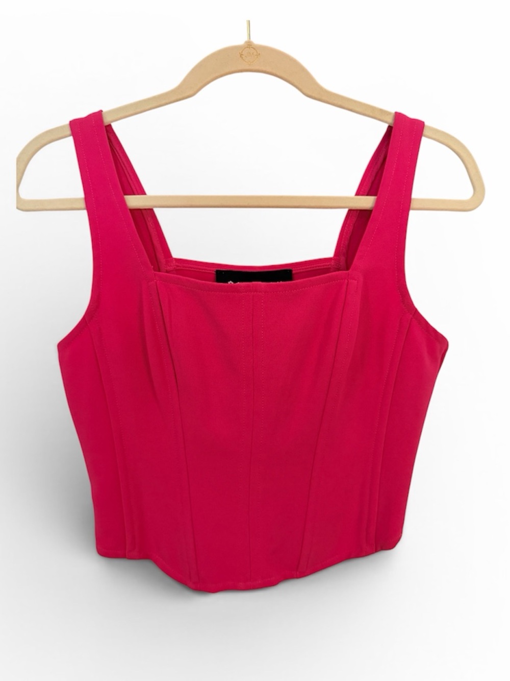 MACY’S ROYALTY BY MALUMA 0 Hot Pink Corset Top NWT